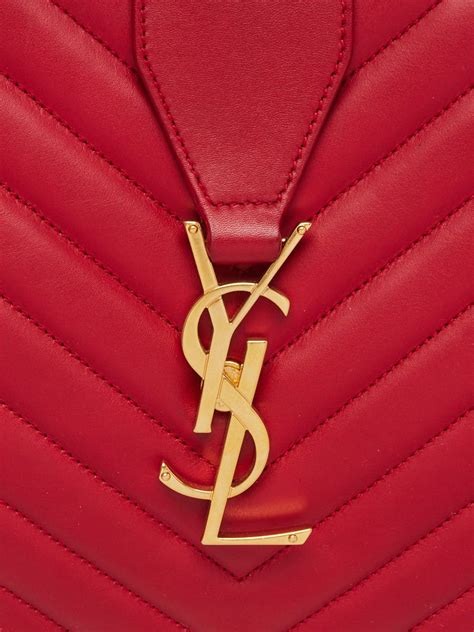 ysl red bag ebay|ysl red bag gold chain.